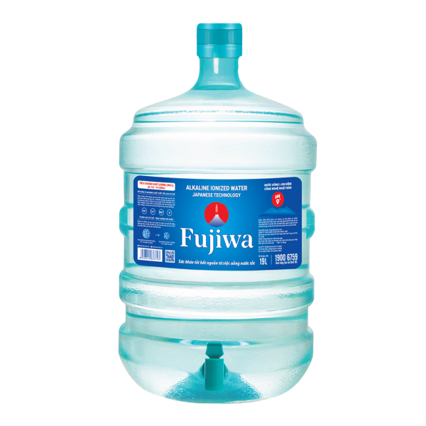 Nước ion kiềm Fujiwa bình 19 lít